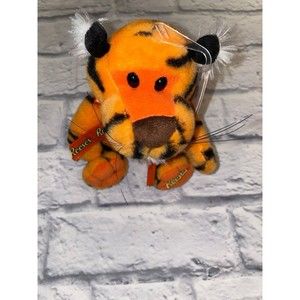 Chocolate peanut butter cup small orange plush
